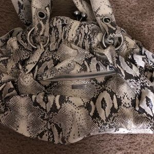 Jessica Simpson snake skin bag Moving sale